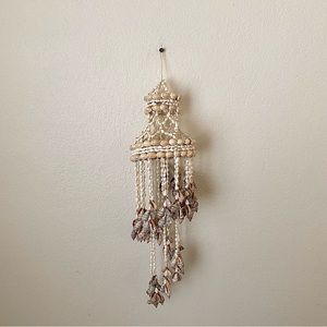 Seashell Hanging Wind chime Art Piece